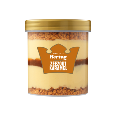 Hertog Karamel Zeezout IJsbeker